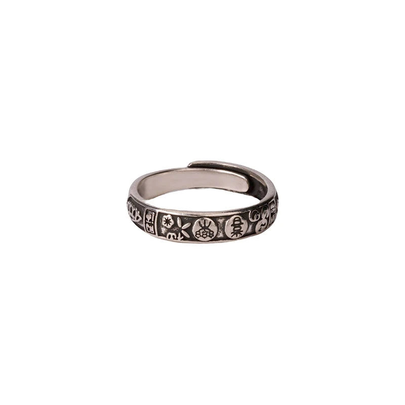 Joy Kanji Ethnic Style Ring