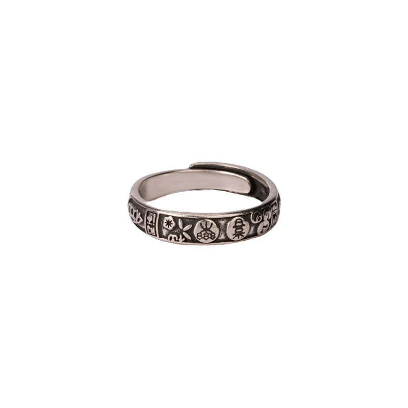 Joy Kanji Ethnic Style Ring