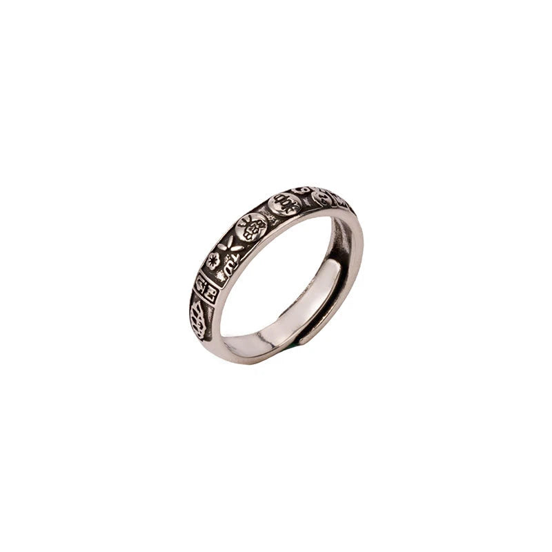 Joy Kanji Ethnic Style Ring