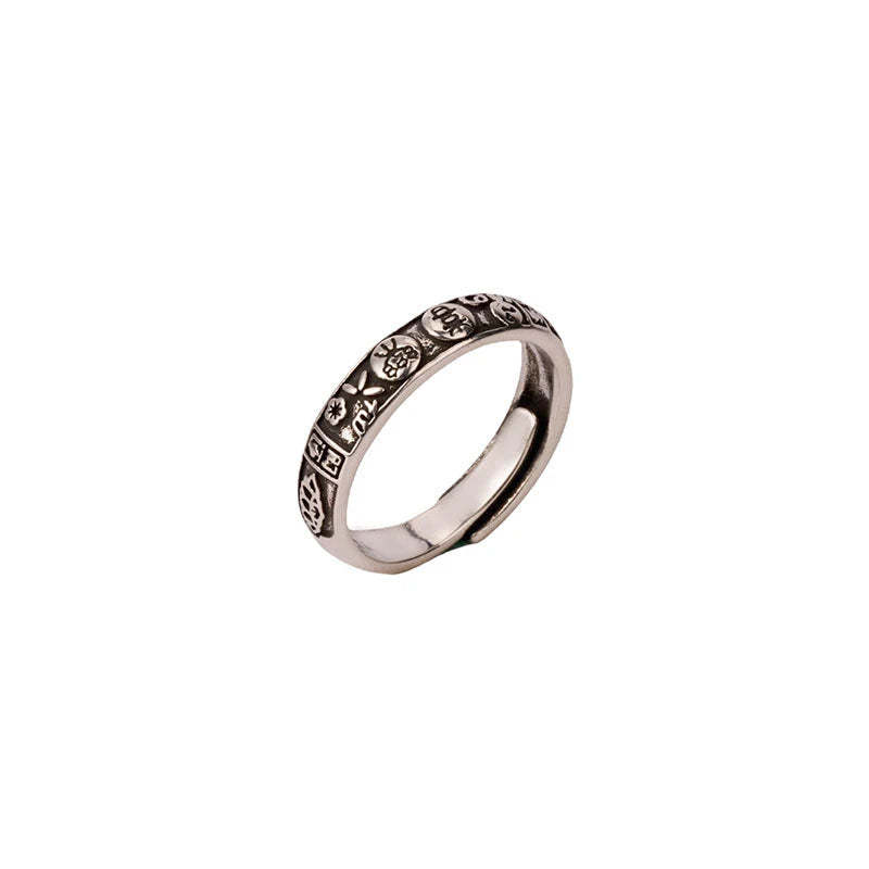 Joy Kanji Ethnic Style Ring