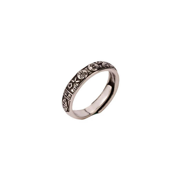 Joy Kanji Ethnic Style Ring