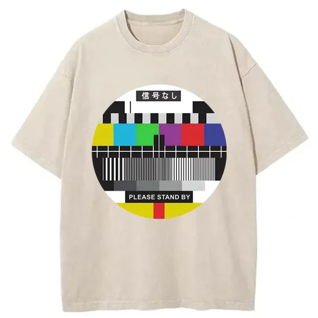 No Signal Japan Washed T-Shirt