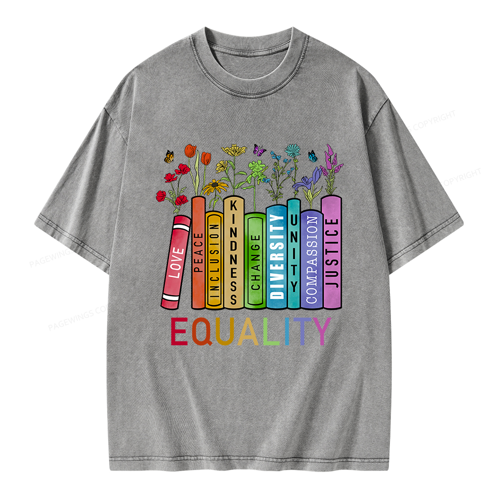 Equal Rights Shirt Unisex Washed T-shirt