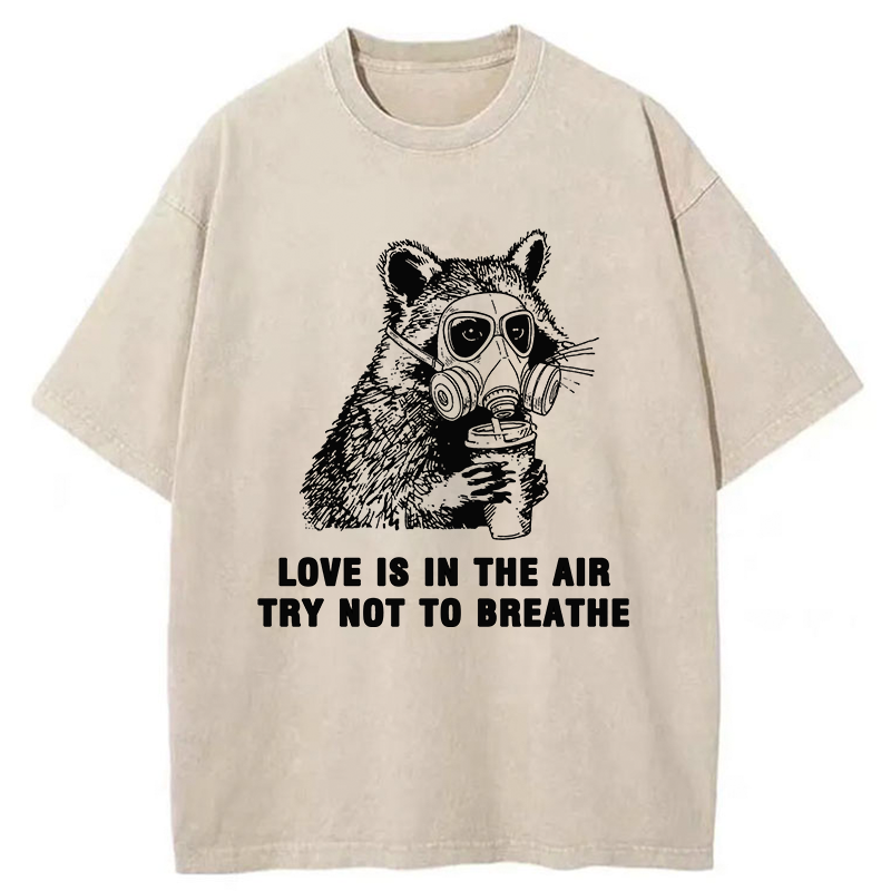 Unisex Reject Valentine's Day Atmosphere Washed T-Shirt