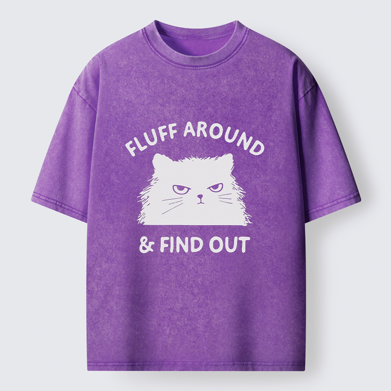 Unisex Cat's Mockery Washed T-Shirt