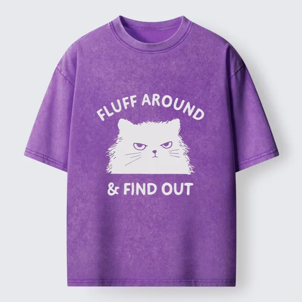 Unisex Cat's Mockery Washed T-Shirt