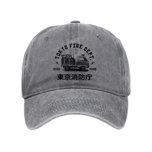  Tokyo Fire Dept Washed Cap