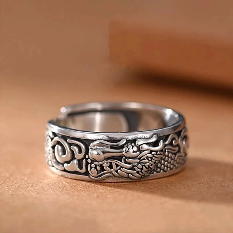 Japanese Dragon Totem Ring