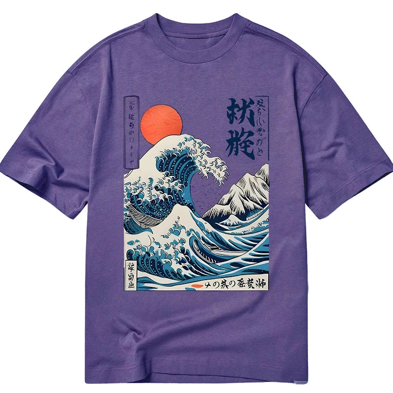 Ukiyo-e Ocean Waves Japan Classic T-Shirt