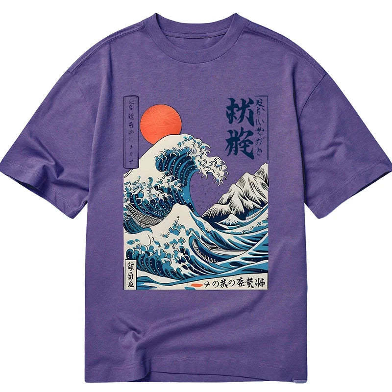 Ukiyo-e Ocean Waves Japan Classic T-Shirt