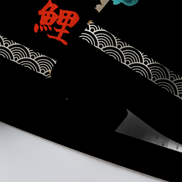 Yin-Yang Koi Printed Jersey Shirts