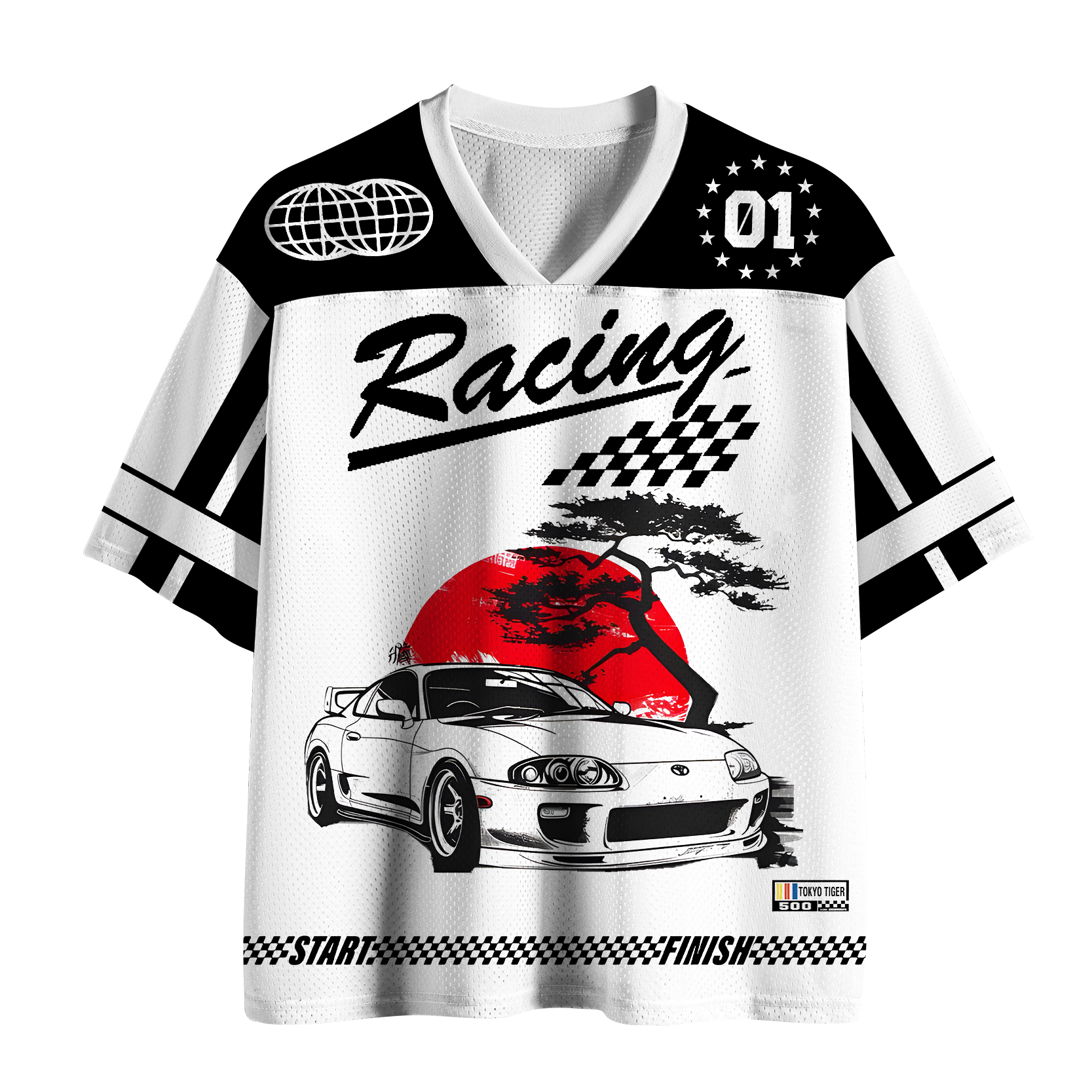 Red Sun Racing Mesh Jersey