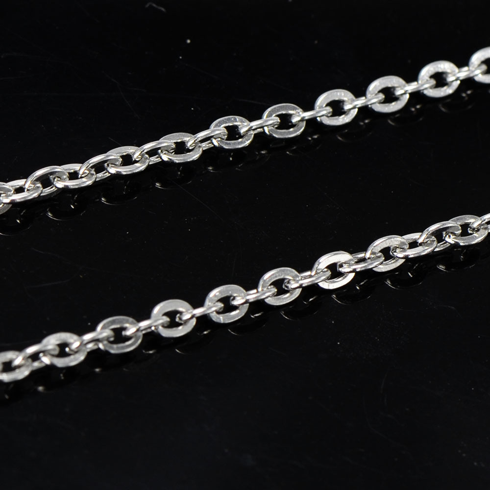 Titanium Steel Feather Leaf Necklace Hip-Hop Punk Pendant 