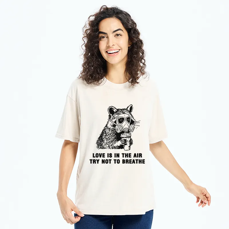 Unisex Reject Valentine's Day Atmosphere Washed T-Shirt