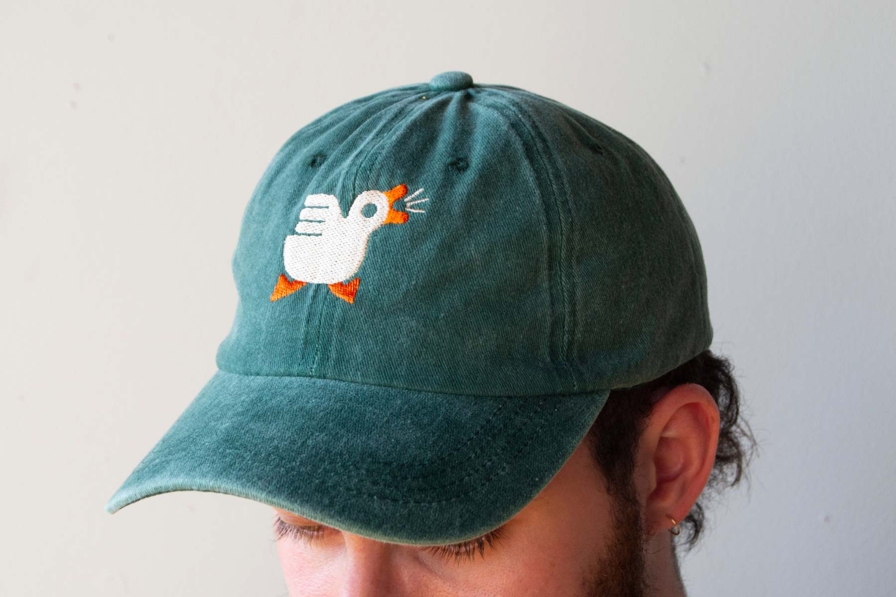 Duck Embroidered Dad Hat