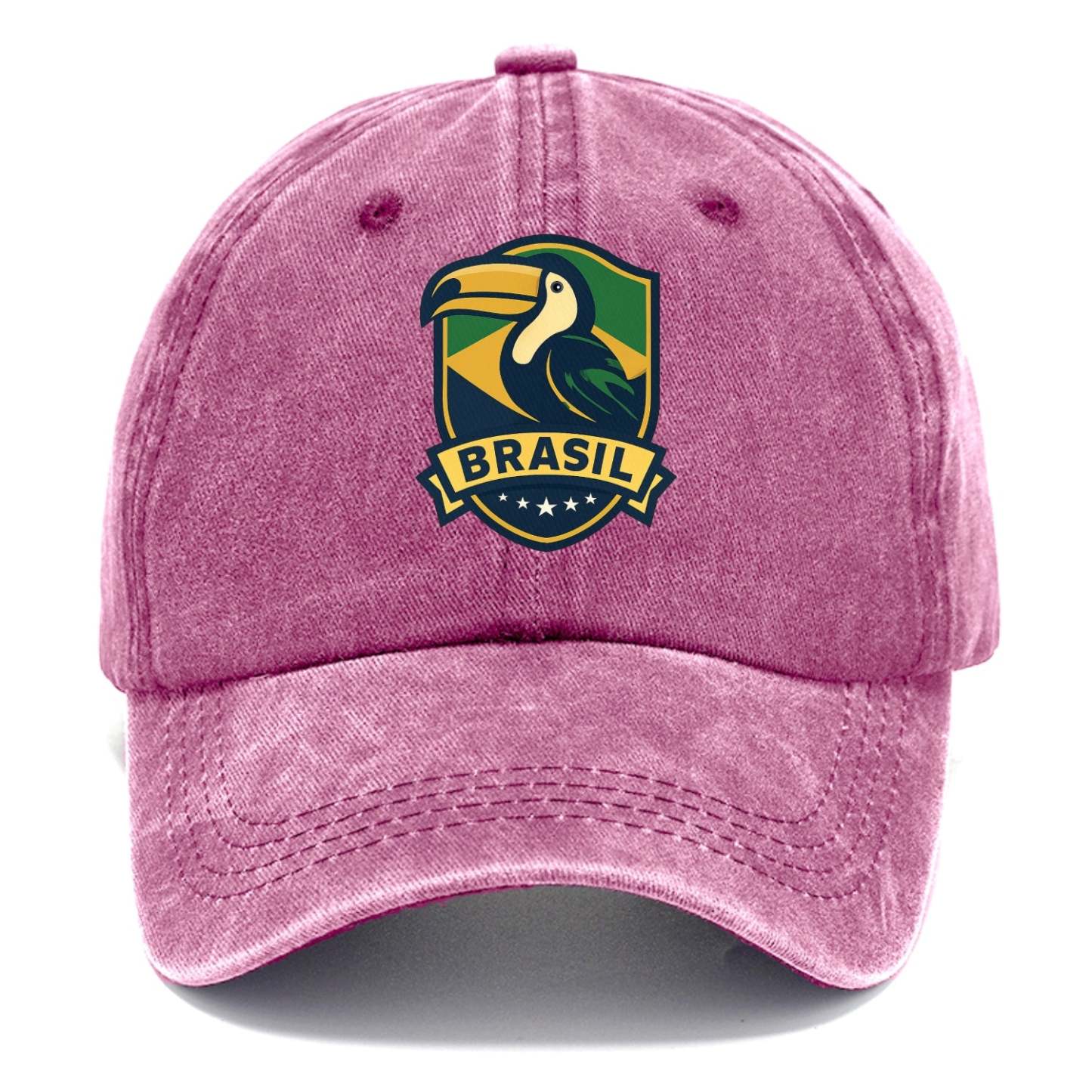 Brazilian Toucan Heritage Logo Washed Cap