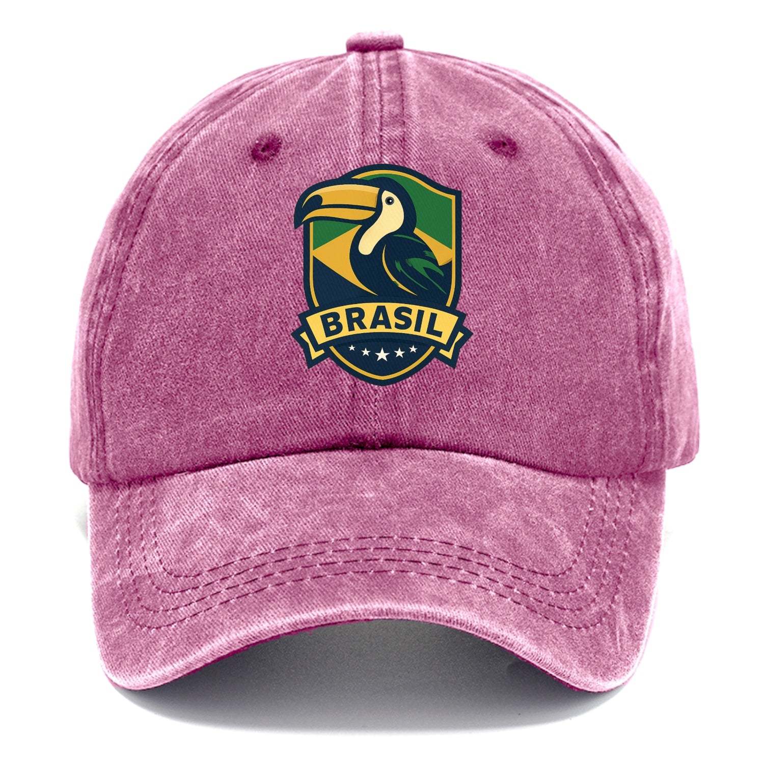 Brazilian Toucan Heritage Logo Washed Cap