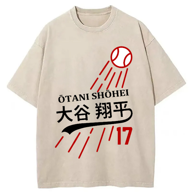 Dodgers Shohei Ohtani Vintage Washed T-Shirt