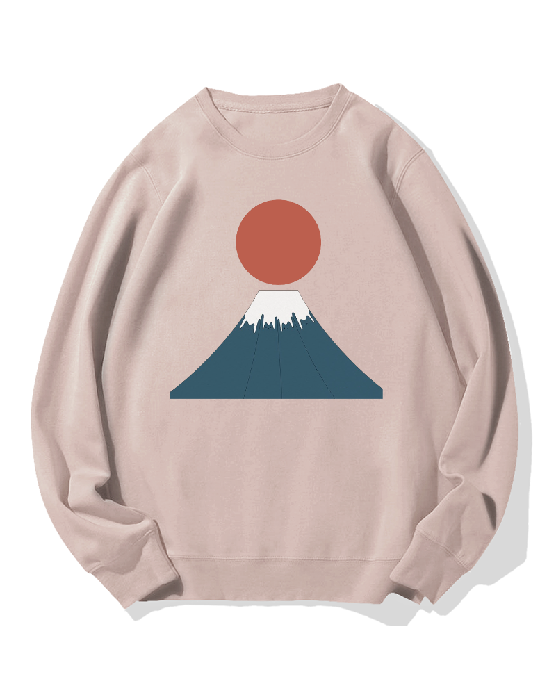 Fujisan Cotton Sweatshirt