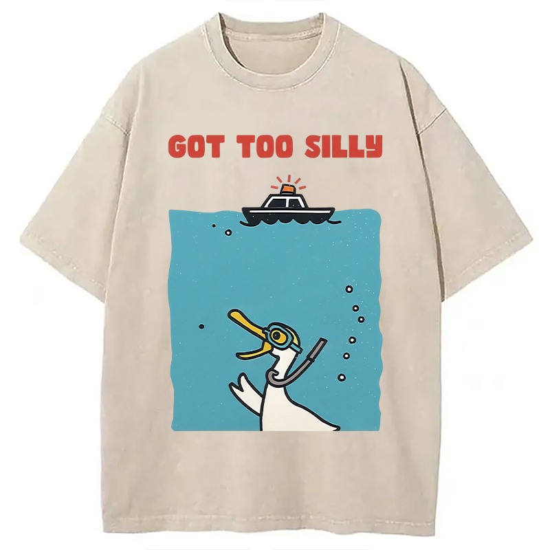 Diving Goose Washed T-Shirt