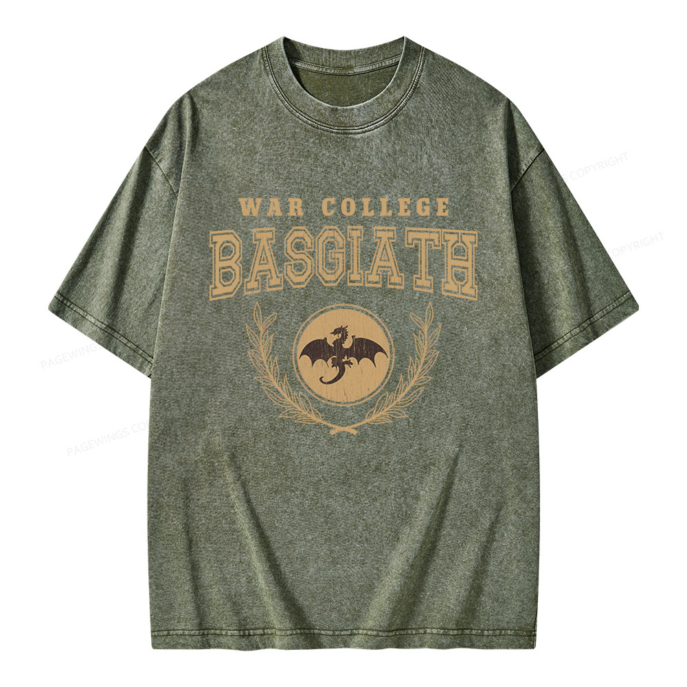 Basgiath War College Unisex Washed T-shirt