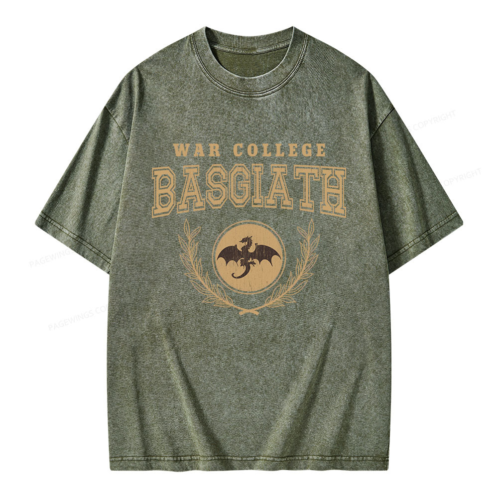 Basgiath War College Unisex Washed T-shirt