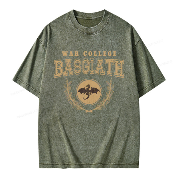 Basgiath War College Unisex Washed T-shirt