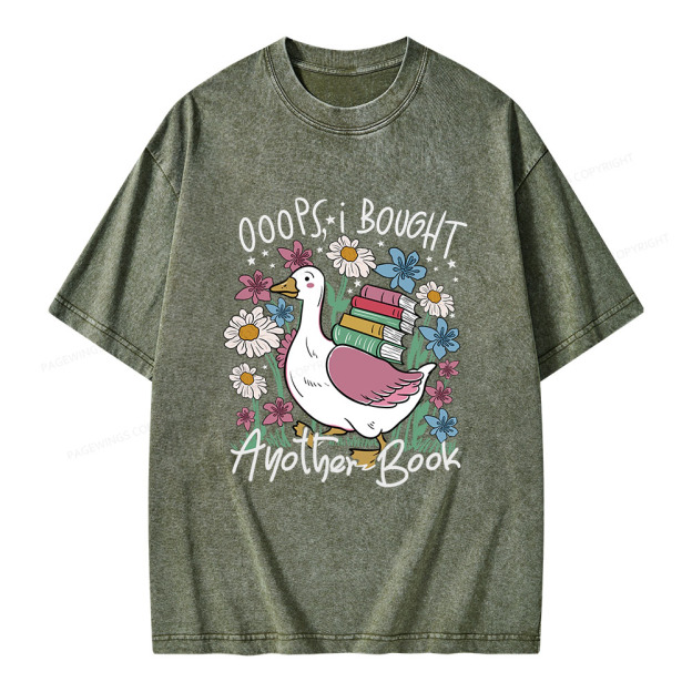 Oops I Bought Another Book Unisex Washed T-shirt