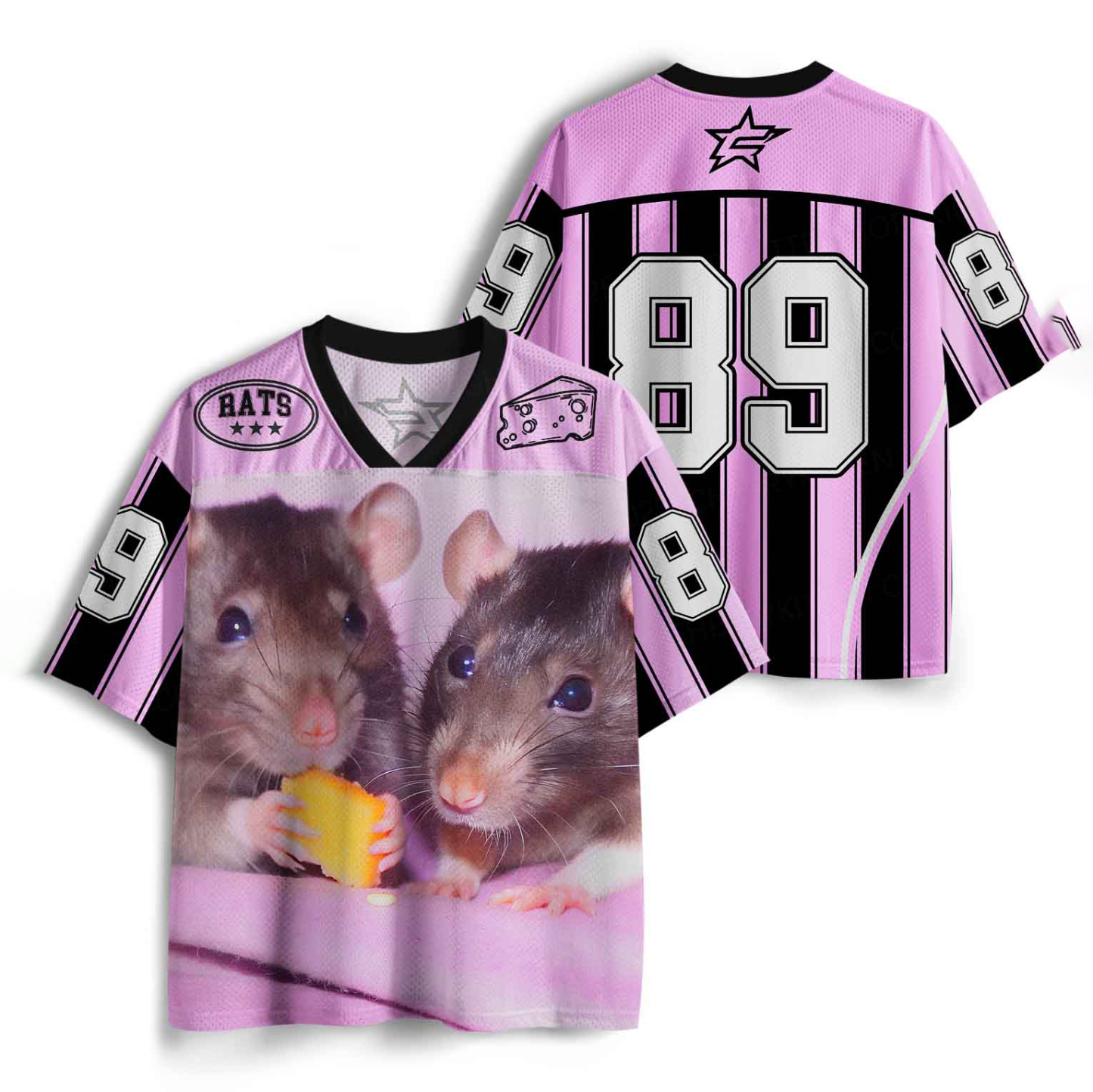 Custom Cheese Rat Y2K Sport Jersey Shirts