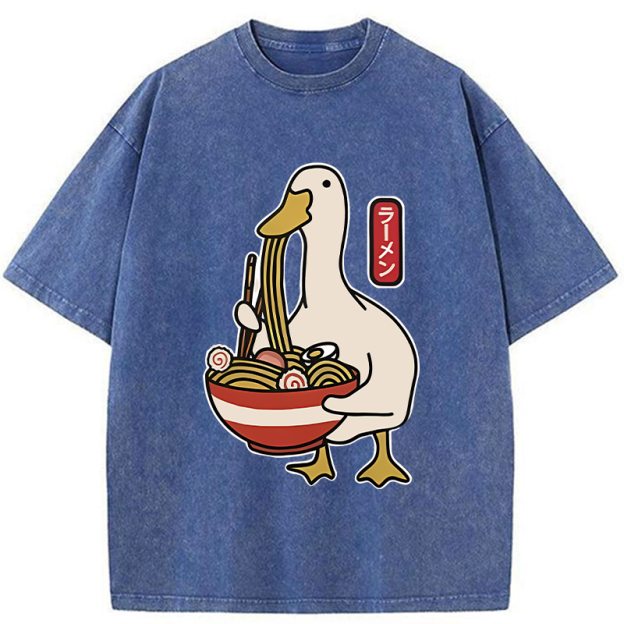 Ramen Lover Goose Washed T-Shirt