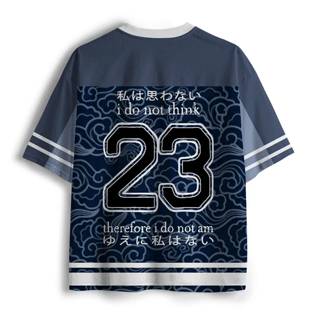 Thinking Cat Printed Jersey Shirts