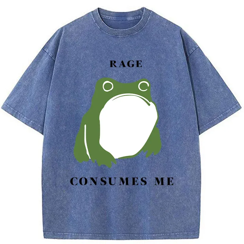 Rage Consumes Me Washed T-Shirt