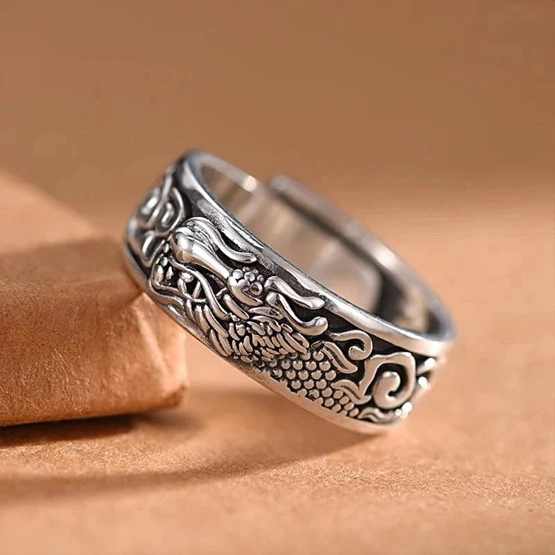 Japanese Dragon Totem Ring
