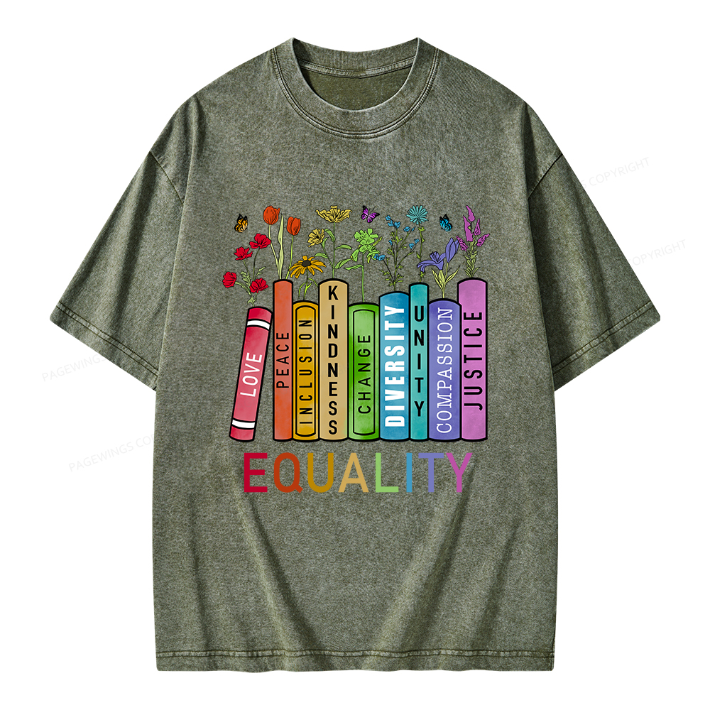 Equal Rights Shirt Unisex Washed T-shirt