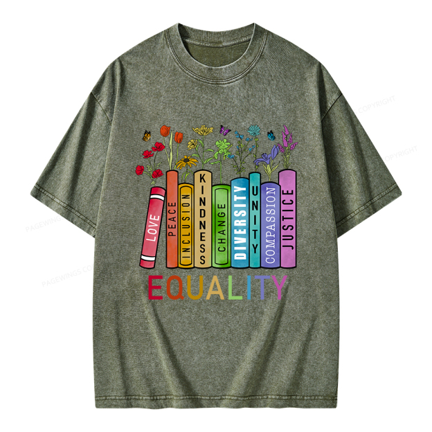 Equal Rights Shirt Unisex Washed T-shirt