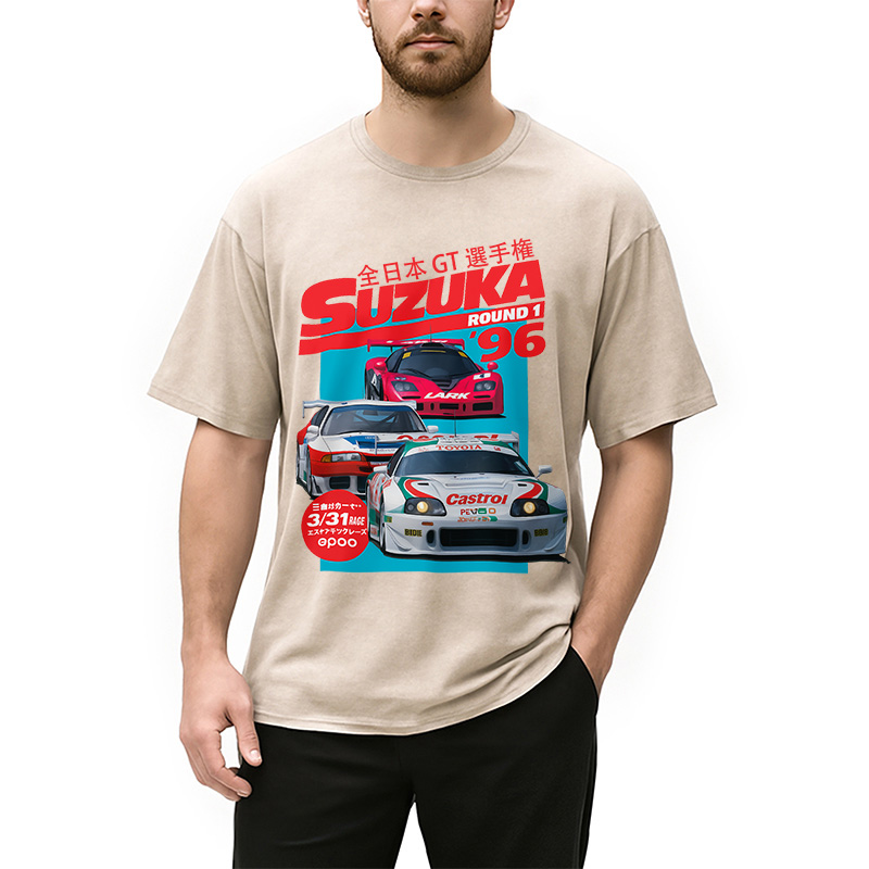 JGTC Suzuka 1996 Washed T-Shirt