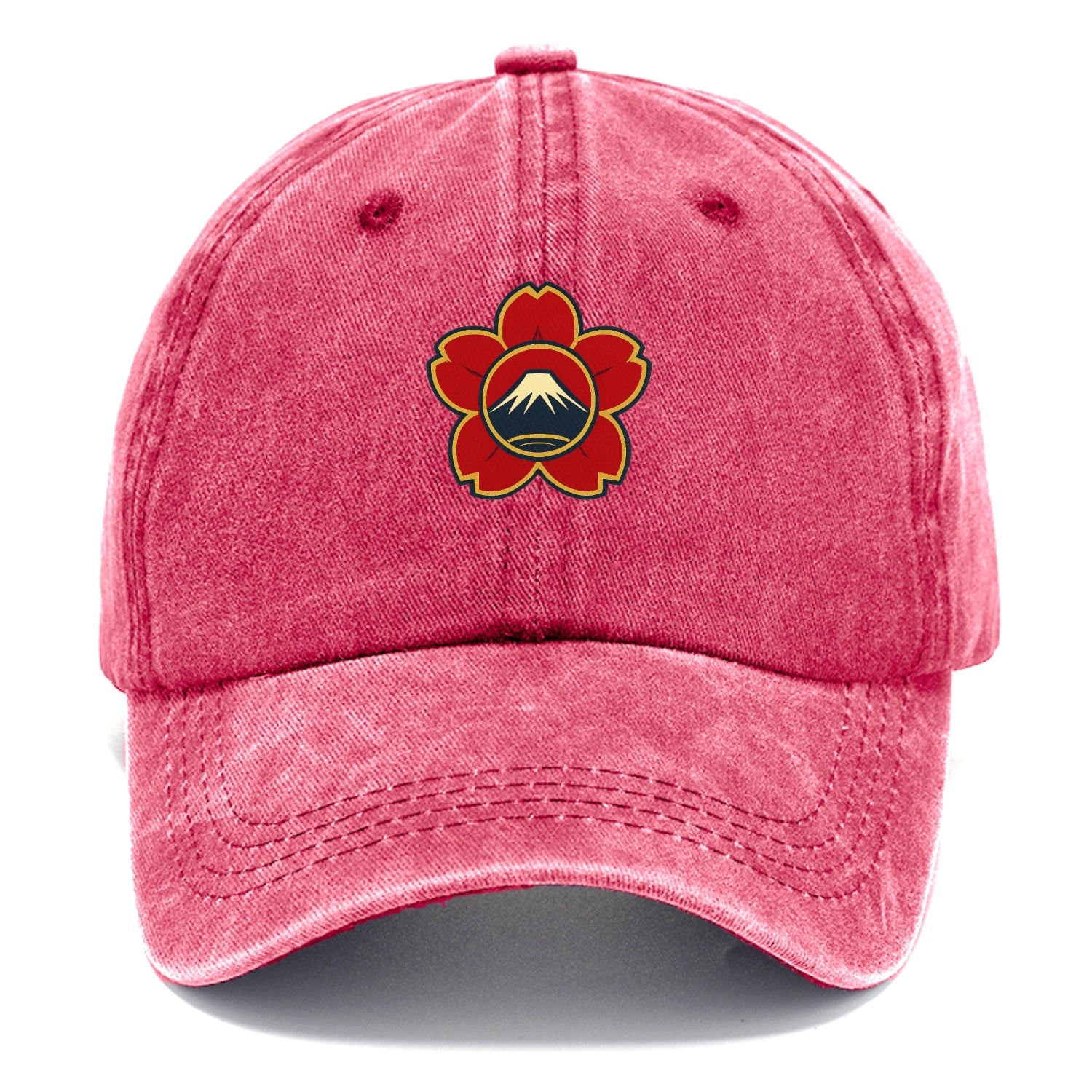 Japanese Cherry Blossom Washed Cap
