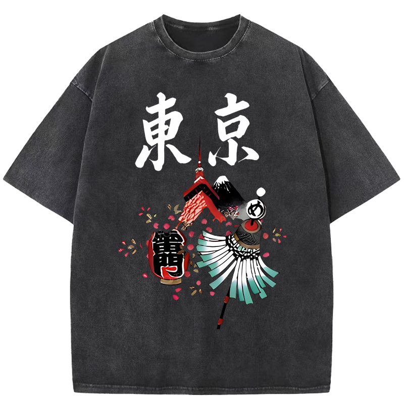 Tokyo Tourism Washed T-Shirt