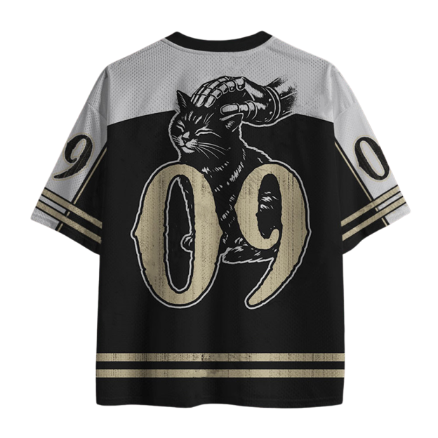 Feline Crusader Printed Jersey Shirts