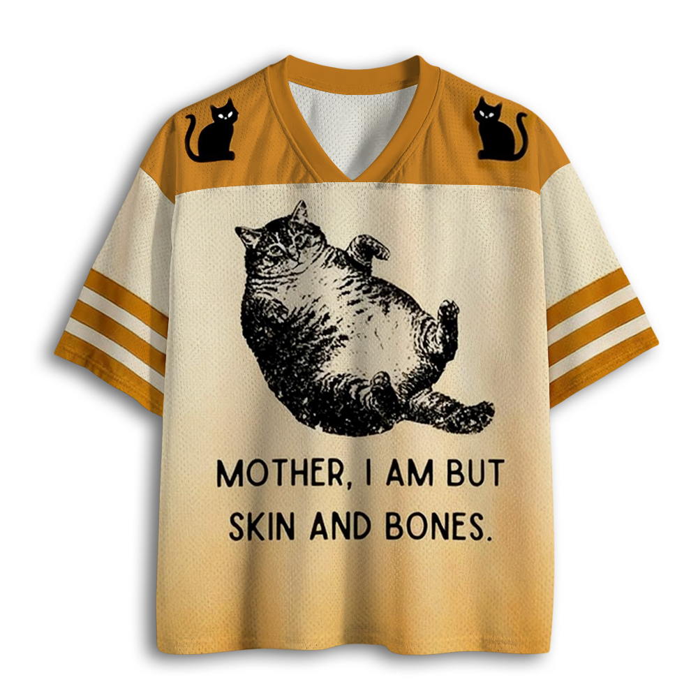 Baddiecat Overweight Cat And Its Doting Owner Mesh Jersey