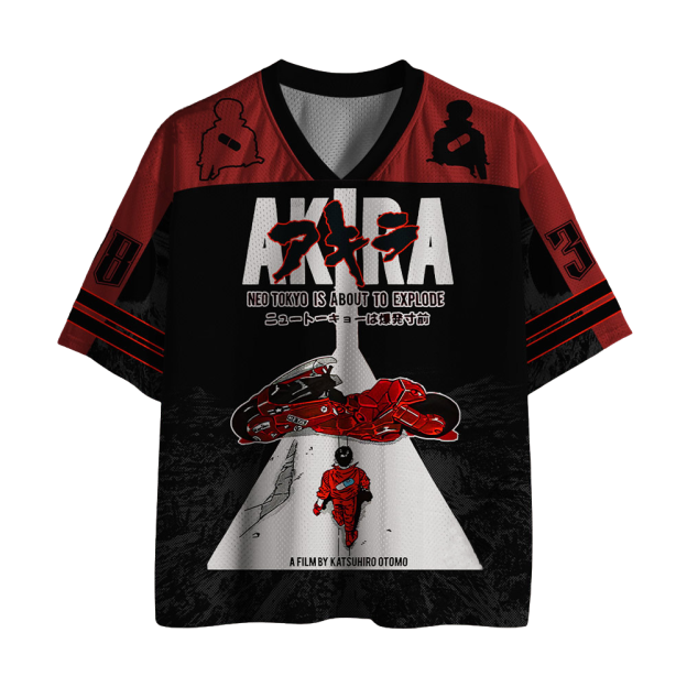 Neo-Tokyo is about to Explode Printed Jersey Shirts