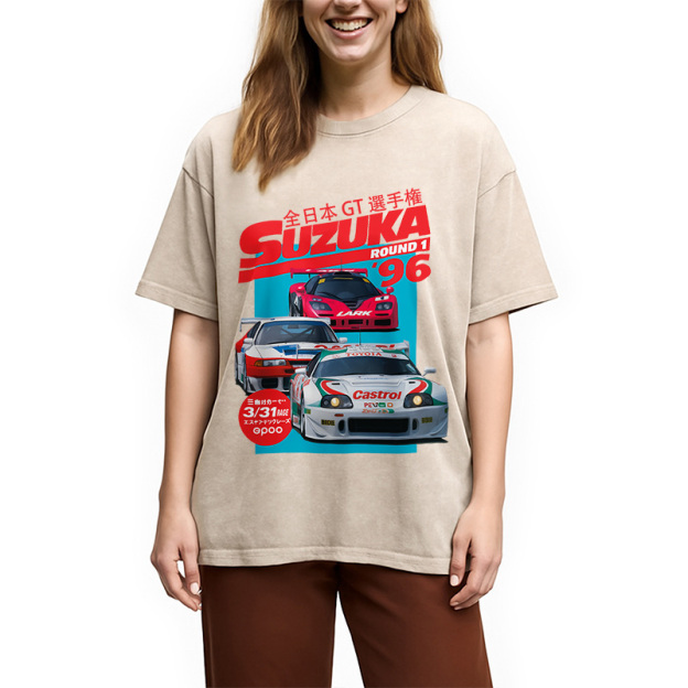 JGTC Suzuka 1996 Washed T-Shirt