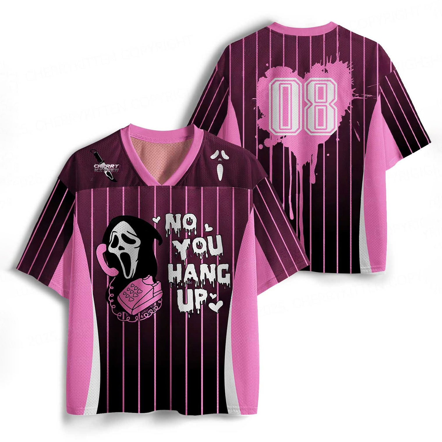 Custom Halloween No You Hang Up Y2K Sport Jersey Shirts