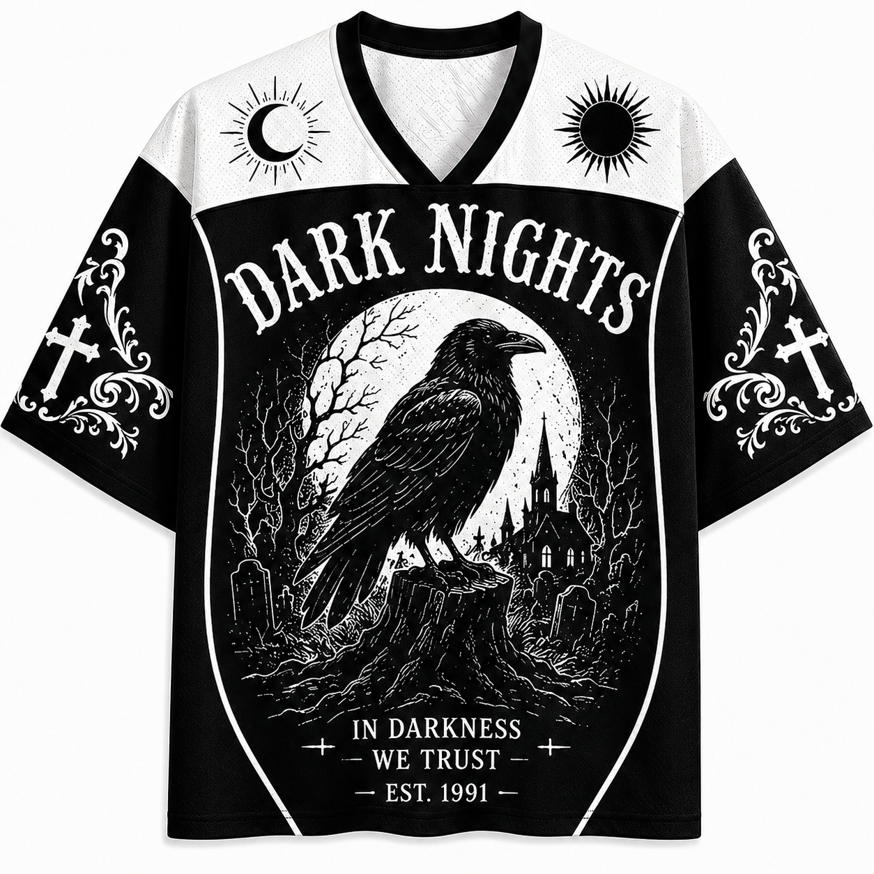 Raven Night Jersey Shirts