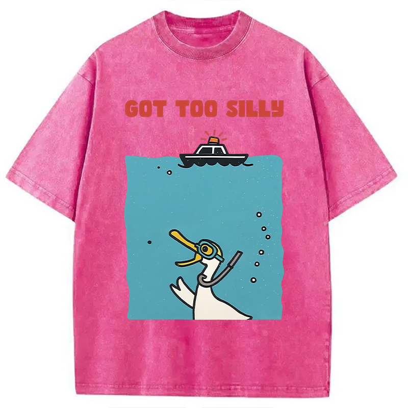Diving Goose Washed T-Shirt