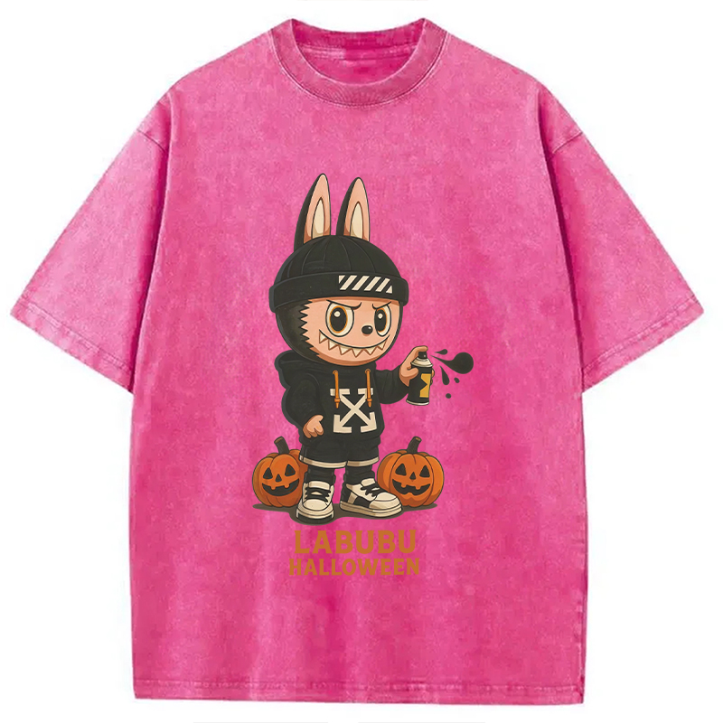 Labubu Halloween Washed T-Shirt