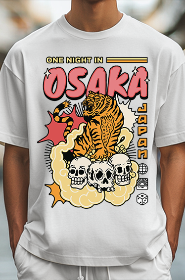 Osaka Tiger Japanese Style Classic Tee