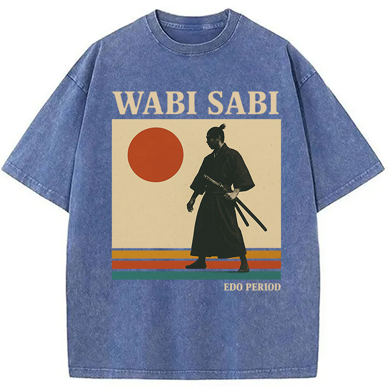Wabi Sabi Samurai Washed T-Shirt