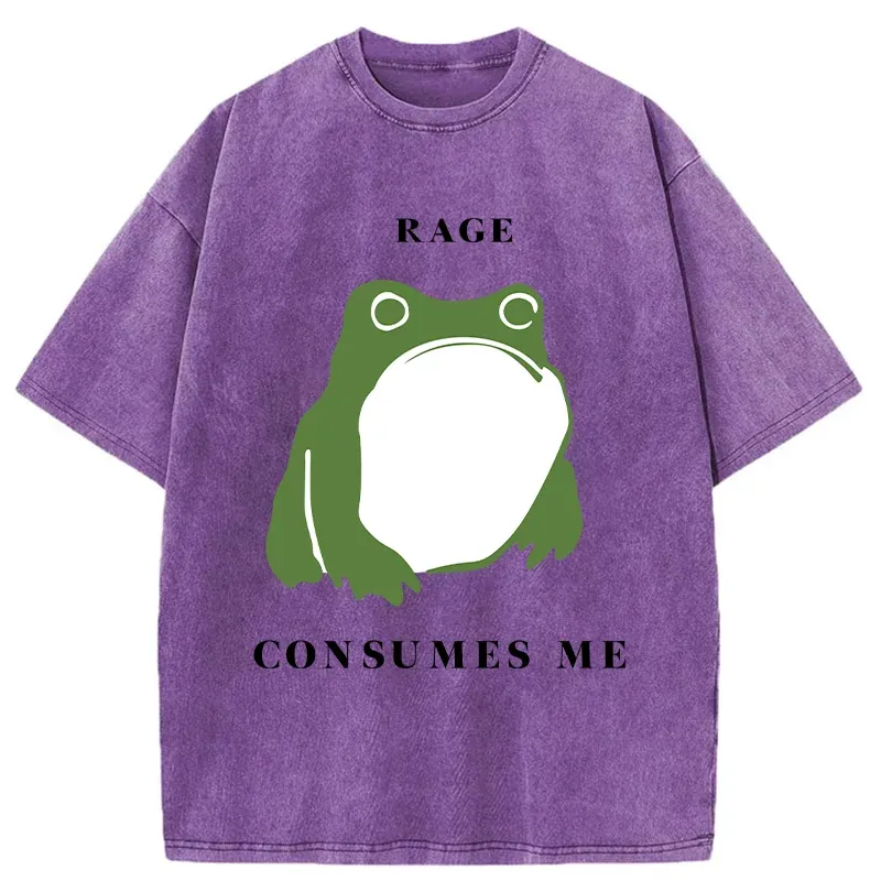 Rage Consumes Me Washed T-Shirt