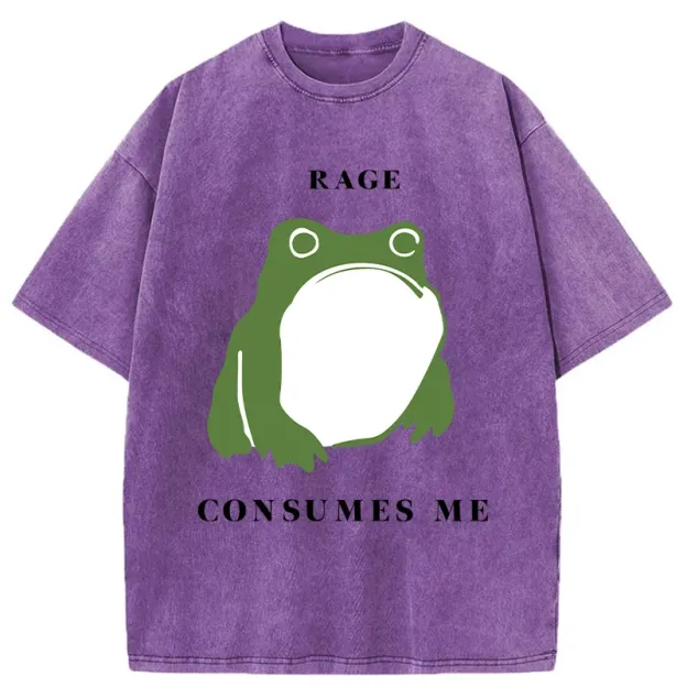 Rage Consumes Me Washed T-Shirt
